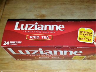 Box of Luzianne Iced Tea Bags