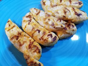 Grilled Buffalo Ranch Chicken tenders