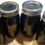 Jars of Black Raspberry Jelly